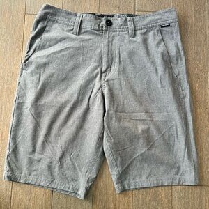 Men's Gray volcom shorts size 30